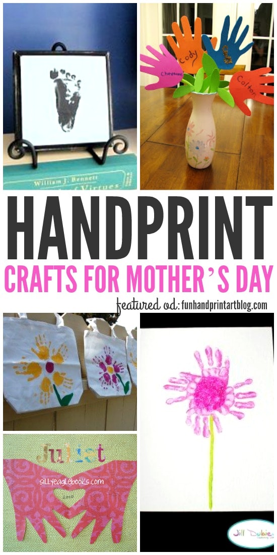 Creative Handprint Crafts for Mother’s Day 