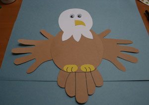 Bald Eagle Craft for 4th of July