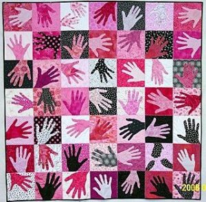 Hands of Love Quilt - Martha Stewart