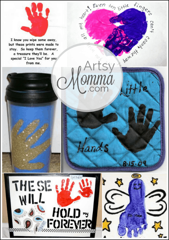 6 Grandparent's Day Ideas: Handprint Crafts