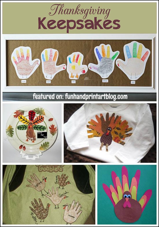 Thanksgiving Handprint Keepsakes