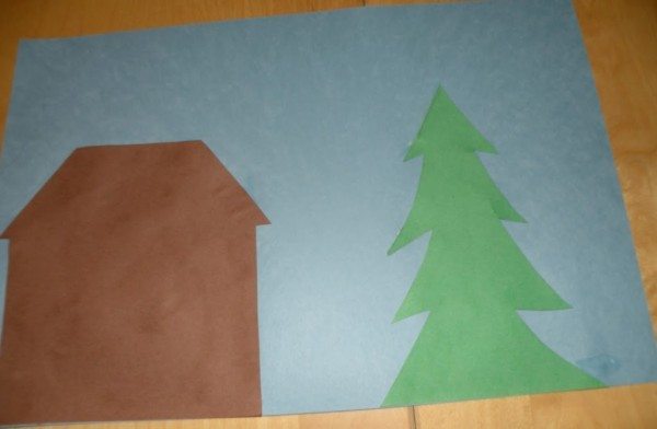 Gingerbread House Paper Craft for Kids