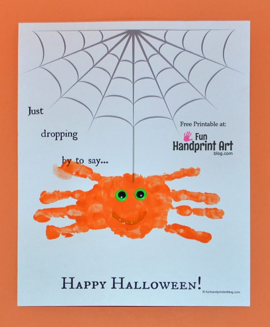 Free Printable Spider Webs for making Handprint Spiders