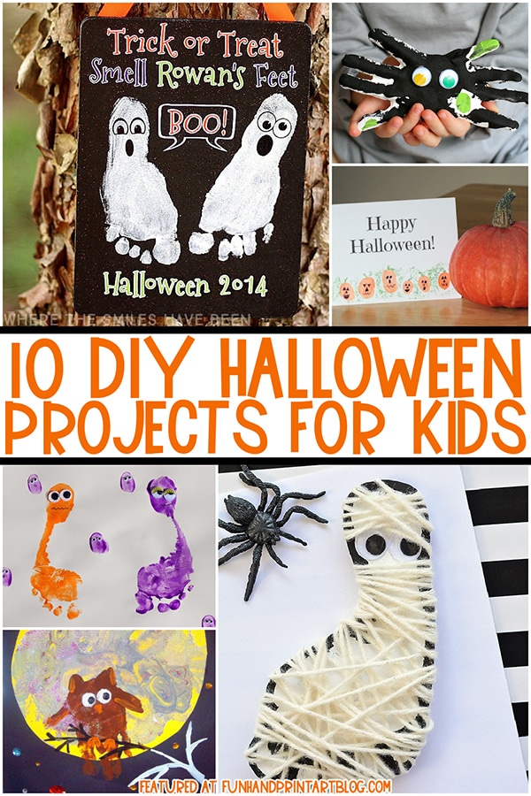 Halloween Art Project DIYs for Kids