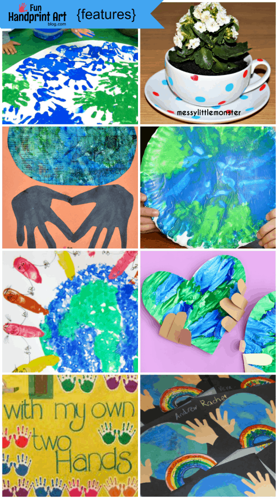 Earth Day Handprint Crafts