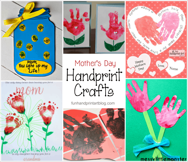 Handmade Mother's Day Cards from Kids