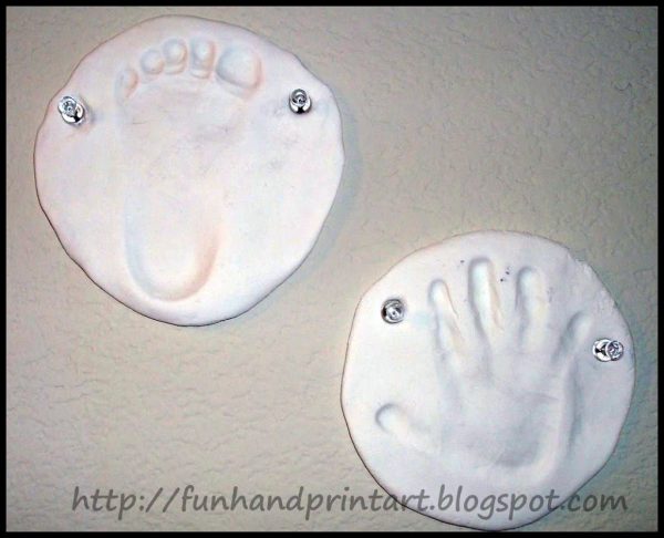 Clay Hand & Footprint Impressions