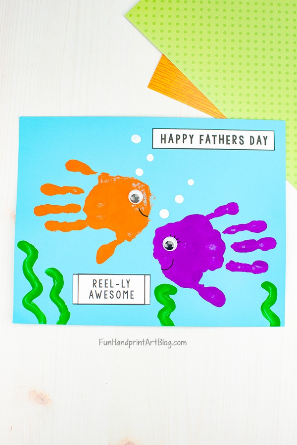Father's Day Fish Card Craft