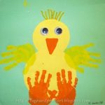 Handprint-Baby-Chick-Craft