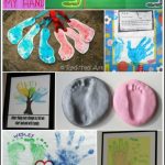 Last minute Father's Day handprint crafts