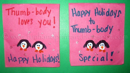 Thumbprint-Penguin-Christmas-Cards