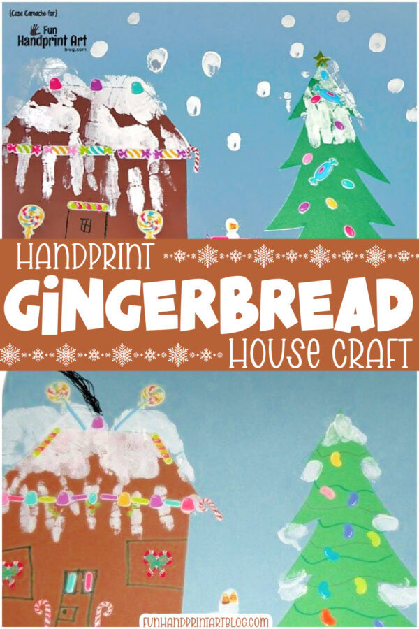 Laminated Gingerbread House Placemats