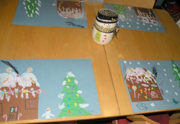 Kids Placemat Christmas Craft