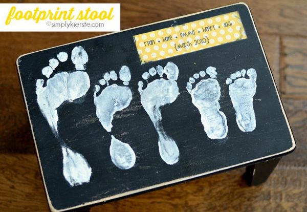Footprint Step Stool - DIY Decor Tutorial