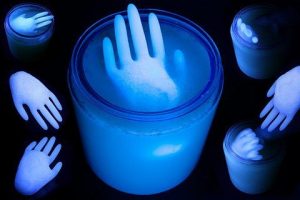 Glowing Hand Ice & Halloween Punch Recipe