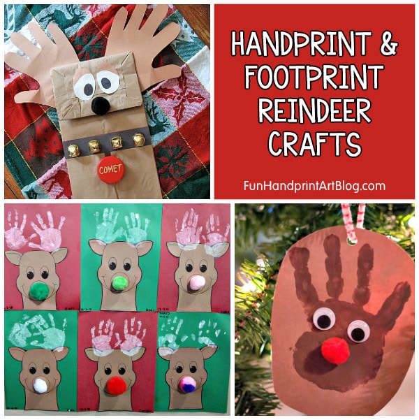 Reindeer Arts and Crafts for kids to make