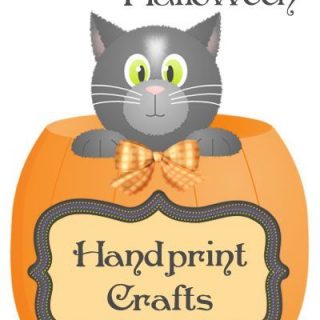 Halloween Handprint Crafts - HUGE LIST!
