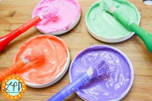 Paint for the Ice Cream Handprint Art