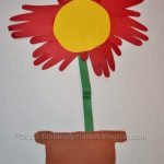 Kids-Flower-Craft-Made-from-Cut-Handprints