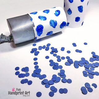 DIY New Year's Eve Confetti Poppers