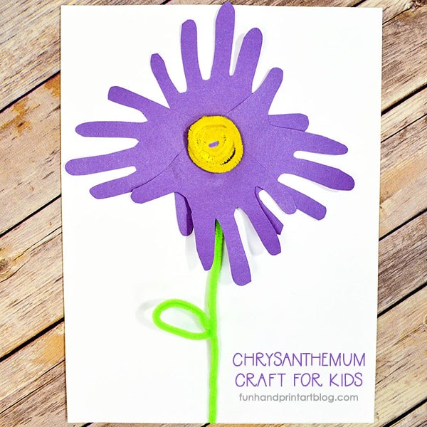 Hand Shaped Chrysanthemum Paper Craft Tutorial + Chrysanthemum Symbolisms & Meanings