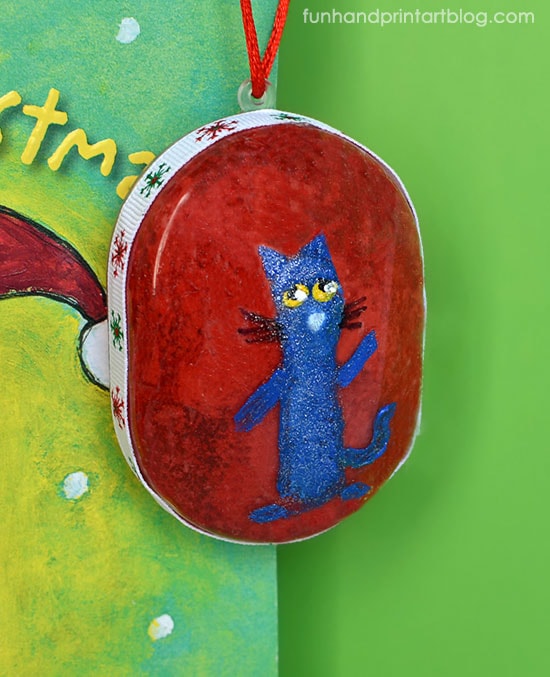 Pete the Cat Saves Christmas + Ornament Inspired By the Book Character