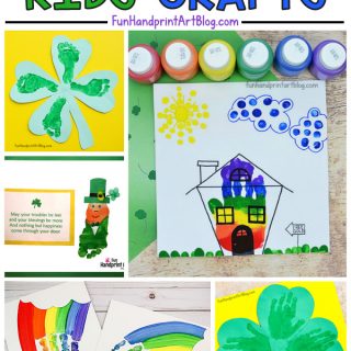 St Patrick's Day Handprint and Footprint Craft Ideas: Leprechauns, Clovers, and Rainbows