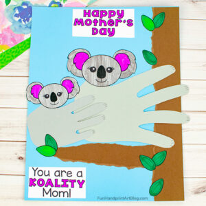 Koala Handprint Craft